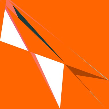 Geometrik soyutlama üretken sanat arkaplan çizimi