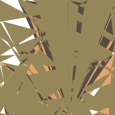 Geometrik soyutlama üretken sanat arkaplan çizimi