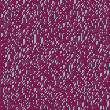 Edward Zajec 'in 1971' deki Il Cubo 'sunun uygulanması. Esasen 8 taştan oluşan bir Truchet fayans seti ve yerleştirme sanatı illüstrasyonu için kurallar