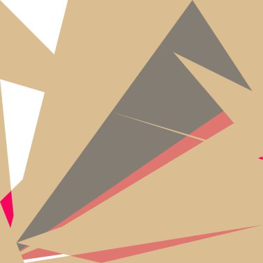 Geometrik soyutlama üretken sanat arkaplan çizimi