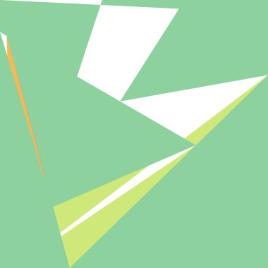 Geometrik soyutlama üretken sanat arkaplan çizimi