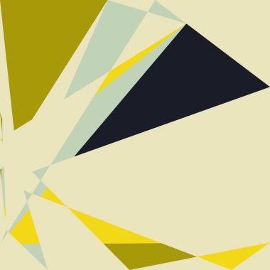 Geometrik soyutlama üretken sanat arkaplan çizimi