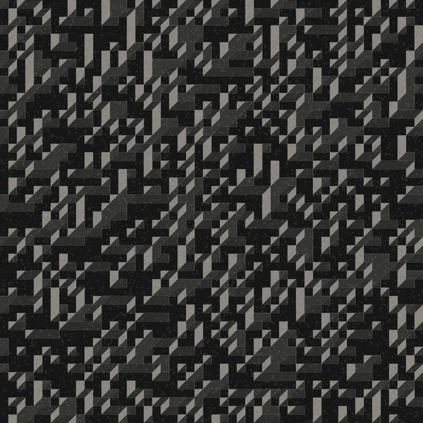 Edward Zajec 'in 1971' deki Il Cubo 'sunun uygulanması. Esasen 8 taştan oluşan bir Truchet fayans seti ve yerleştirme sanatı illüstrasyonu için kurallar