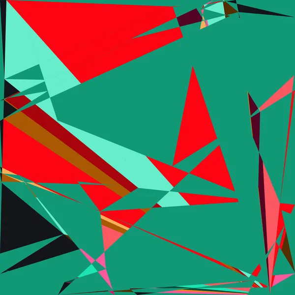 Geometrik soyutlama üretken sanat arkaplan çizimi