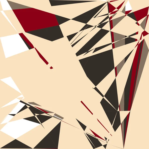 Geometrik soyutlama üretken sanat arkaplan çizimi