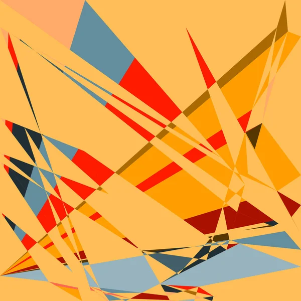 Geometric Abstraction Generative Art Background Art Illustration — стоковый вектор