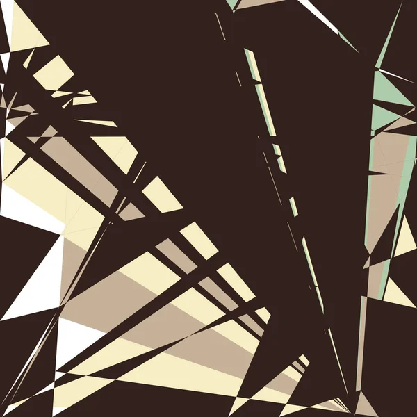 Geometric Abstraction Generative Art Background Art Illustration — Stockvektor