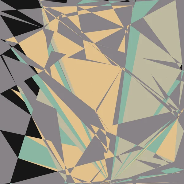 Geometric Abstraction Generative Art Background Art Illustration — 스톡 벡터