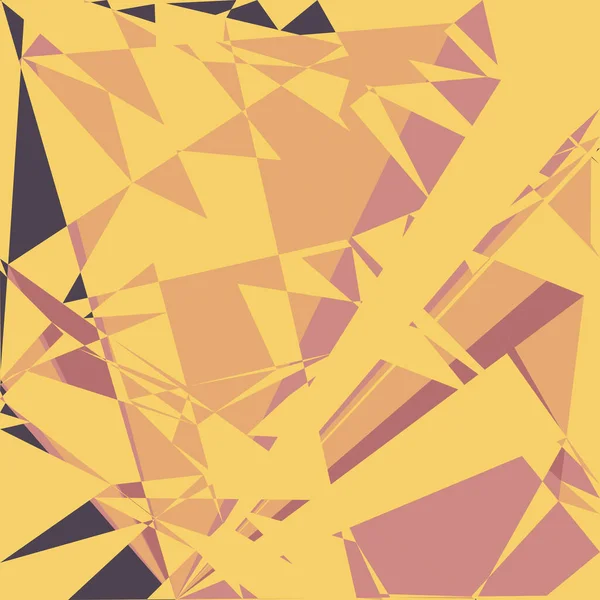 Geometrik soyutlama üretken sanat arkaplan çizimi