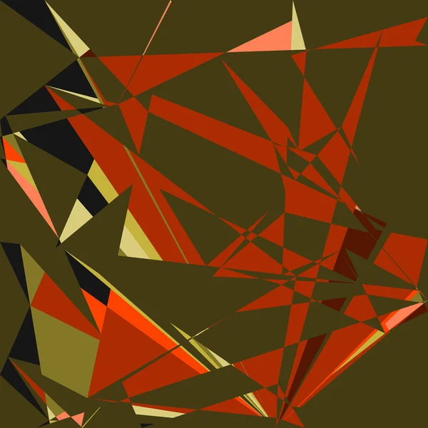 Geometrik soyutlama üretken sanat arkaplan çizimi