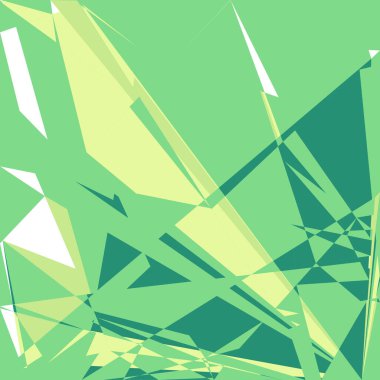 Geometrik soyutlama üretken sanat arkaplan çizimi