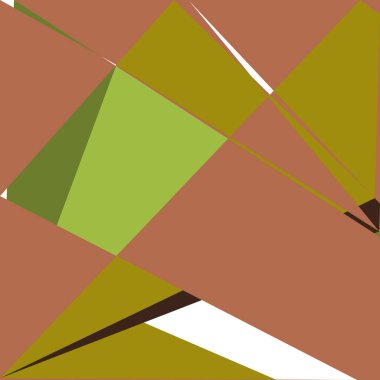 Geometrik soyutlama üretken sanat arkaplan çizimi