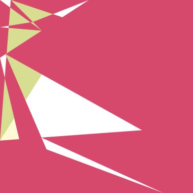 Geometrik soyutlama üretken sanat arkaplan çizimi