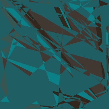 Geometrik soyutlama üretken sanat arkaplan çizimi