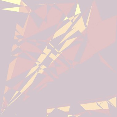 Geometrik soyutlama üretken sanat arkaplan çizimi