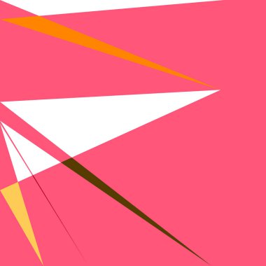 Geometrik soyutlama üretken sanat arkaplan çizimi