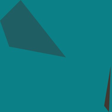 Geometrik soyutlama üretken sanat arkaplan çizimi