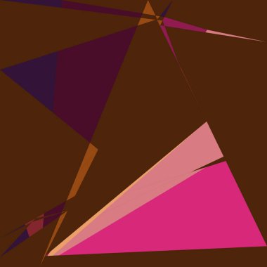 Geometrik soyutlama üretken sanat arkaplan çizimi