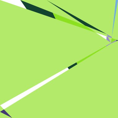 Geometrik soyutlama üretken sanat arkaplan çizimi