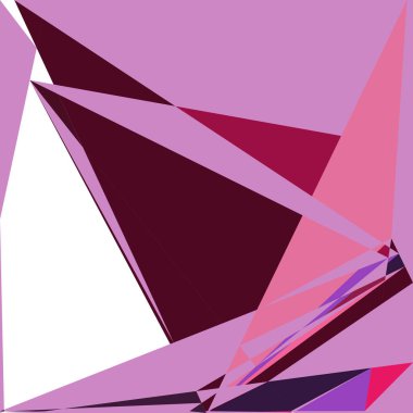 Geometrik soyutlama üretken sanat arkaplan çizimi