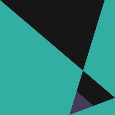 Geometrik soyutlama üretken sanat arkaplan çizimi