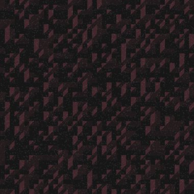 Edward Zajec 'in 1971' deki Il Cubo 'sunun uygulanması. Esasen 8 taştan oluşan bir Truchet fayans seti ve yerleştirme sanatı illüstrasyonu için kurallar