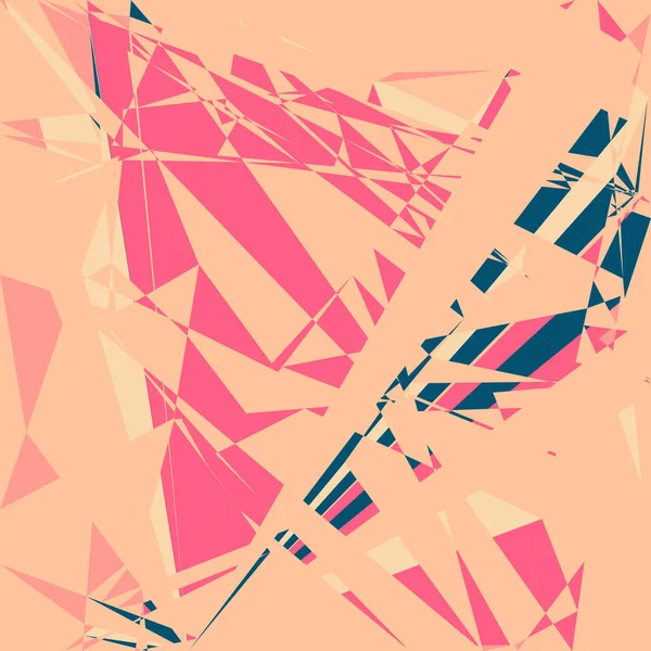 Geometrik soyutlama üretken sanat arkaplan çizimi