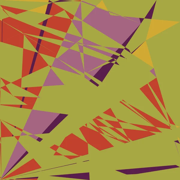 Geometrik soyutlama üretken sanat arkaplan çizimi