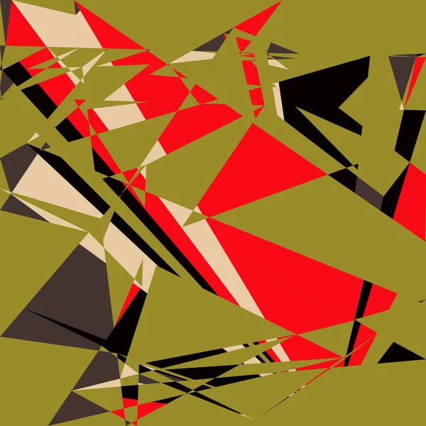 Geometrik soyutlama üretken sanat arkaplan çizimi