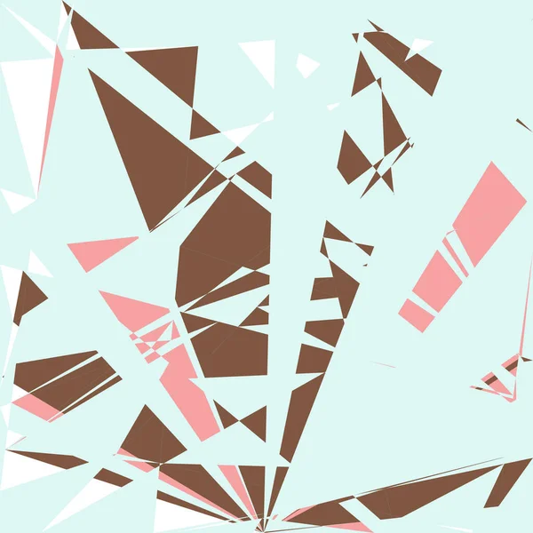 Geometrik soyutlama üretken sanat arkaplan çizimi