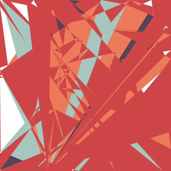 Geometrik soyutlama üretken sanat arkaplan çizimi