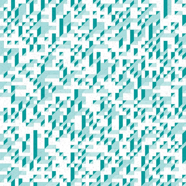 Edward Zajec 'in 1971' deki Il Cubo 'sunun uygulanması. Esasen 8 taştan oluşan bir Truchet fayans seti ve yerleştirme sanatı illüstrasyonu için kurallar