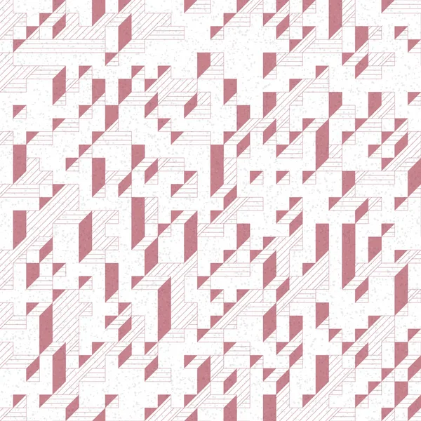 Edward Zajec 'in 1971' deki Il Cubo 'sunun uygulanması. Esasen 8 taştan oluşan bir Truchet fayans seti ve yerleştirme sanatı illüstrasyonu için kurallar