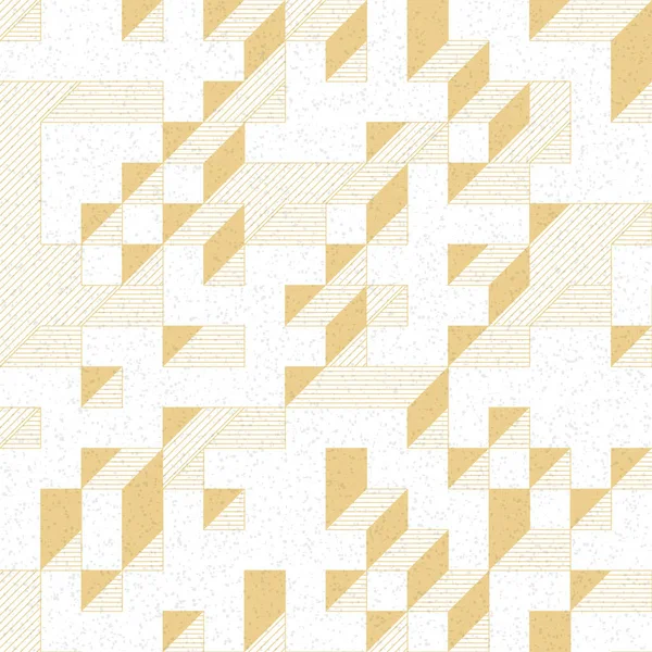 Edward Zajec 'in 1971' deki Il Cubo 'sunun uygulanması. Esasen 8 taştan oluşan bir Truchet fayans seti ve yerleştirme sanatı illüstrasyonu için kurallar