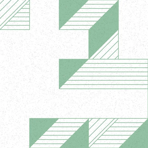 Edward Zajec 'in 1971' deki Il Cubo 'sunun uygulanması. Esasen 8 taştan oluşan bir Truchet fayans seti ve yerleştirme sanatı illüstrasyonu için kurallar