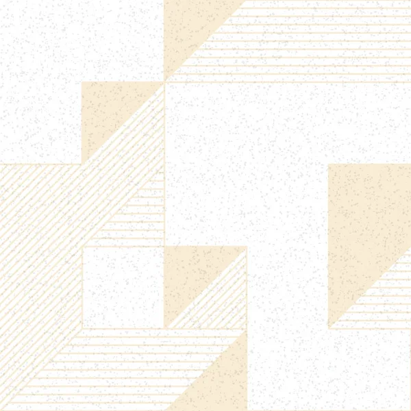 Edward Zajec 'in 1971' deki Il Cubo 'sunun uygulanması. Esasen 8 taştan oluşan bir Truchet fayans seti ve yerleştirme sanatı illüstrasyonu için kurallar