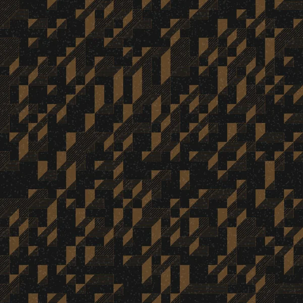 Edward Zajec 'in 1971' deki Il Cubo 'sunun uygulanması. Esasen 8 taştan oluşan bir Truchet fayans seti ve yerleştirme sanatı illüstrasyonu için kurallar