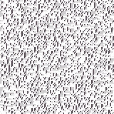 Edward Zajec 'in 1971' deki Il Cubo 'sunun uygulanması. Esasen 8 taştan oluşan bir Truchet fayans seti ve yerleştirme sanatı illüstrasyonu için kurallar