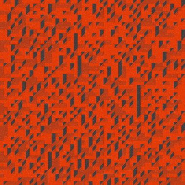 Edward Zajec 'in 1971' deki Il Cubo 'sunun uygulanması. Esasen 8 taştan oluşan bir Truchet fayans seti ve yerleştirme sanatı illüstrasyonu için kurallar