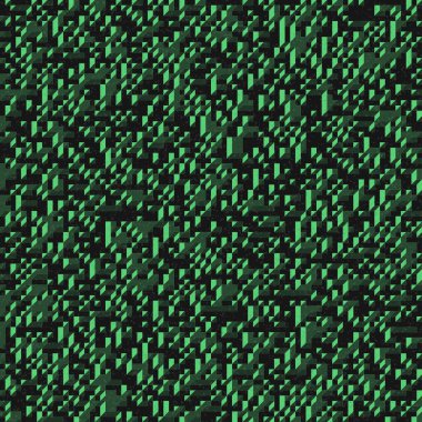 Edward Zajec 'in 1971' deki Il Cubo 'sunun uygulanması. Esasen 8 taştan oluşan bir Truchet fayans seti ve yerleştirme sanatı illüstrasyonu için kurallar