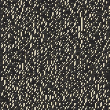 Edward Zajec 'in 1971' deki Il Cubo 'sunun uygulanması. Esasen 8 taştan oluşan bir Truchet fayans seti ve yerleştirme sanatı illüstrasyonu için kurallar