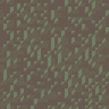 Edward Zajec 'in 1971' deki Il Cubo 'sunun uygulanması. Esasen 8 taştan oluşan bir Truchet fayans seti ve yerleştirme sanatı illüstrasyonu için kurallar