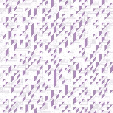 Edward Zajec 'in 1971' deki Il Cubo 'sunun uygulanması. Esasen 8 taştan oluşan bir Truchet fayans seti ve yerleştirme sanatı illüstrasyonu için kurallar