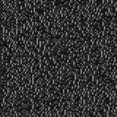 Edward Zajec 'in 1971' deki Il Cubo 'sunun uygulanması. Esasen 8 taştan oluşan bir Truchet fayans seti ve yerleştirme sanatı illüstrasyonu için kurallar