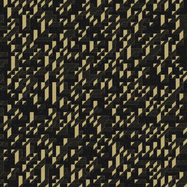 Edward Zajec 'in 1971' deki Il Cubo 'sunun uygulanması. Esasen 8 taştan oluşan bir Truchet fayans seti ve yerleştirme sanatı illüstrasyonu için kurallar