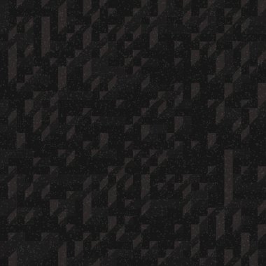 Edward Zajec 'in 1971' deki Il Cubo 'sunun uygulanması. Esasen 8 taştan oluşan bir Truchet fayans seti ve yerleştirme sanatı illüstrasyonu için kurallar