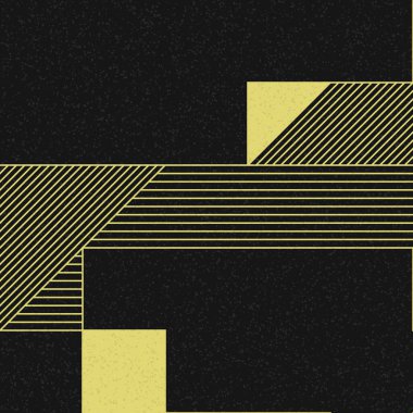 Edward Zajec 'in 1971' deki Il Cubo 'sunun uygulanması. Esasen 8 taştan oluşan bir Truchet fayans seti ve yerleştirme sanatı illüstrasyonu için kurallar