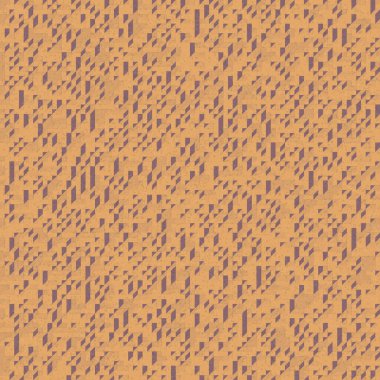 Edward Zajec 'in 1971' deki Il Cubo 'sunun uygulanması. Esasen 8 taştan oluşan bir Truchet fayans seti ve yerleştirme sanatı illüstrasyonu için kurallar