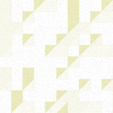 Edward Zajec 'in 1971' deki Il Cubo 'sunun uygulanması. Esasen 8 taştan oluşan bir Truchet fayans seti ve yerleştirme sanatı illüstrasyonu için kurallar