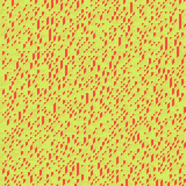 Edward Zajec 'in 1971' deki Il Cubo 'sunun uygulanması. Esasen 8 taştan oluşan bir Truchet fayans seti ve yerleştirme sanatı illüstrasyonu için kurallar